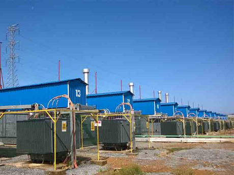 Usina de óleo combustível pesado