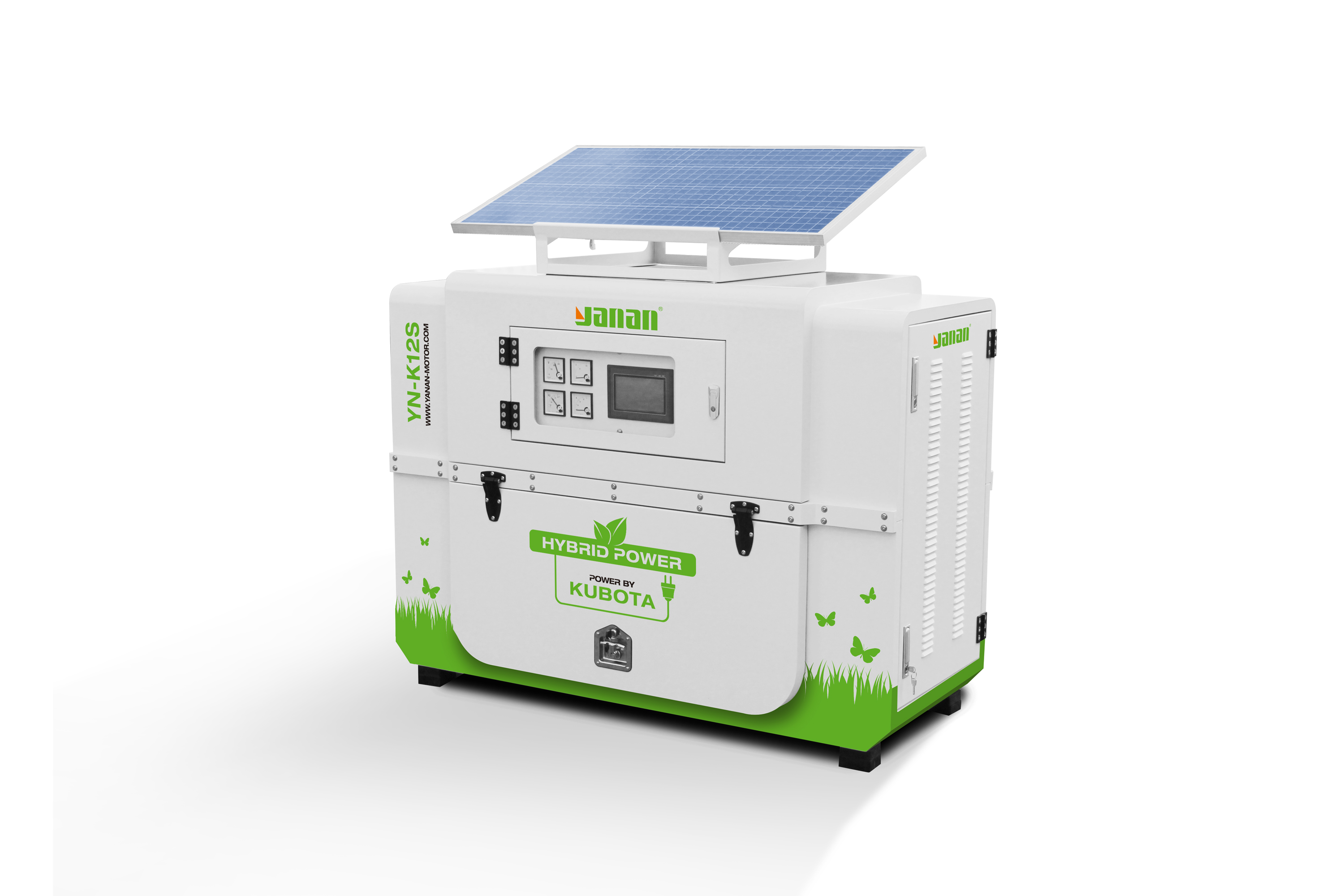 Energia híbrida - energia solar / diesel